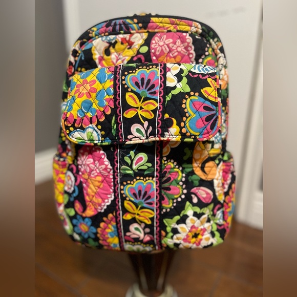 Vera Bradley Handbags - Vera Bradley Retired Midnight Mickey Print Backpack